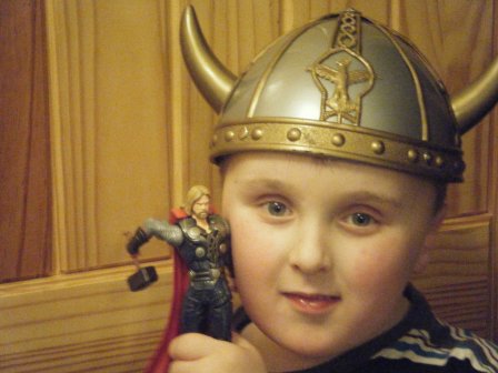 Thor and his namesake, Thor