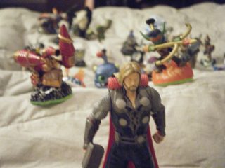 Thor followed by his minions