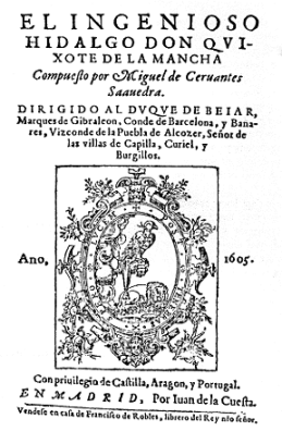Cover of Don Quixote, 1st Edition