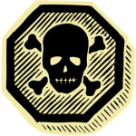 skull and crossbones&nbsp;poison